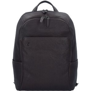 Piquadro Black Square Business Rucksack Leder 39 cm Laptopfach