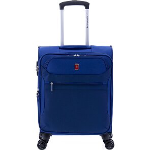 Gladiator 2000 4 Rollen Kabinentrolley 55 cm mit Dehnfalte