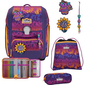 Scout Genius Schulranzen-Set 4-teilig