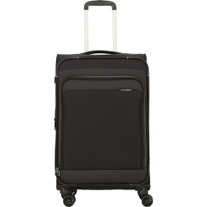 d&n Travel Line 9504 4 Rollen Trolley M 67 cm mit Dehnfalte