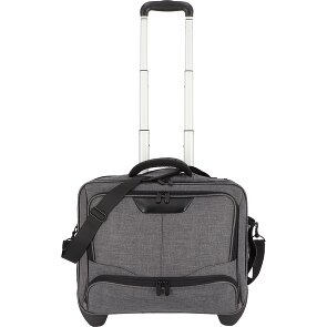 Dermata 2 Rollen Businesstrolley 44 cm Laptopfach
