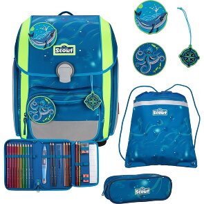 Scout Genius Schulranzen-Set 4-teilig