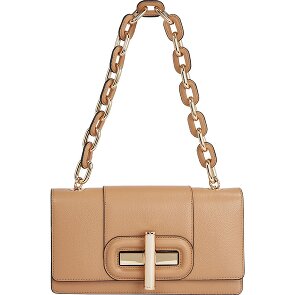 Tommy Hilfiger Turnlock Schultertasche Leder 28 cm