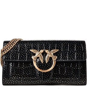 PINKO Love One Clutch Geldbörse Leder 19 cm