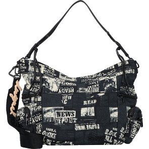 Desigual Newspaper Arica Schultertasche 30 cm