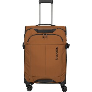 Travelite Briize 4 Rollen Trolley M 67 cm mit Dehnfalte
