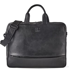 Harbour 2nd City Lights Aktentasche Leder 40 cm Laptopfach