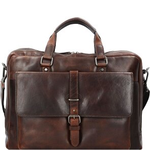 Leonhard Heyden Roma Aktentasche Leder 40 cm Laptopfach