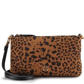 PINKO Flat Horizontal Umhängetasche Leder 20 cm