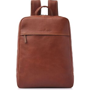 Castelijn & Beerens Daypack RFID Schutz Leder 42 cm Laptopfach