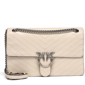 PINKO Love One Schultertasche Leder 26 cm