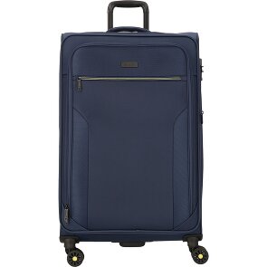 d&n Travel Line 9704 4 Rollen Trolley L 78 cm mit Dehnfalte