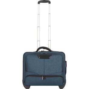 Dermata 2 Rollen Businesstrolley 46 cm Laptopfach