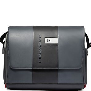 Piquadro Urban Messenger RFID Schutz Leder 35 cm Laptopfach