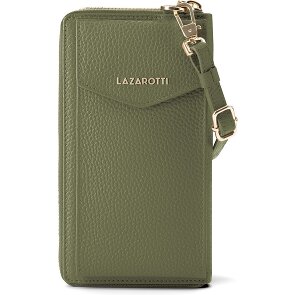 Lazarotti Bologna Leather Zip-Around Geldbörse Handytasche Leder 19 cm