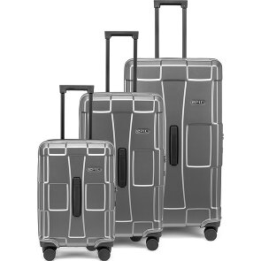 Epic Crate Trunks 4 Rollen Kofferset 3-teilig