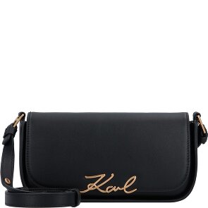 Karl Lagerfeld Signature Schultertasche Leder 24 cm