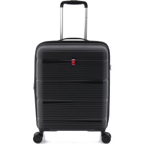 Gladiator 0800 4 Rollen Kabinentrolley 55 cm mit Dehnfalte