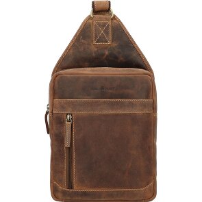 Greenburry Vintage Umhängetasche Leder 41 cm