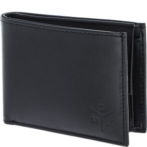 oxmox Leather Geldbörse RFID Schutz Leder 11 cm
