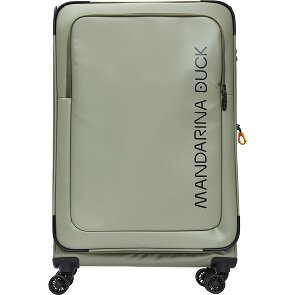Mandarina Duck Eco Coated 4 Rollen Trolley L 78 cm mit Dehnfalte