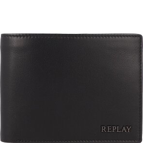 Replay Geldbörse RFID Schutz Leder 13 cm