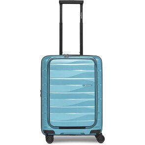 Bergpfeil Travel 4 Rollen Kabinentrolley 55 cm Laptopfach mit Dehnfalte