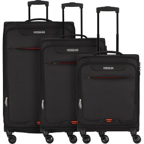 American Tourister Street Roll 4 Rollen Kofferset 3-teilig mit Dehnfalte