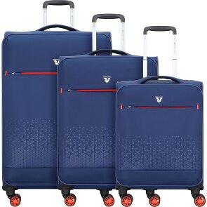 Roncato Crosslite 4 Rollen Kofferset 3-teilig mit Dehnfalte