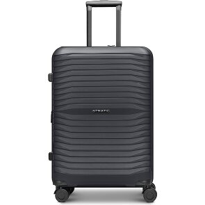 Stratic Shine 4 Rollen Trolley 66 cm mit Dehnfalte