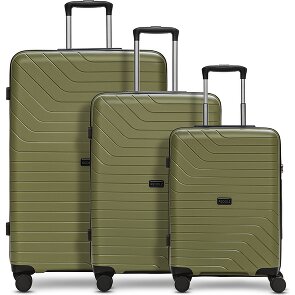 Redolz Essentials 05 3-SET 4 Rollen Kofferset 3-teilig