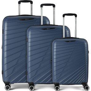 Benzi 5808 4 Rollen Kofferset 3-teilig mit Dehnfalte