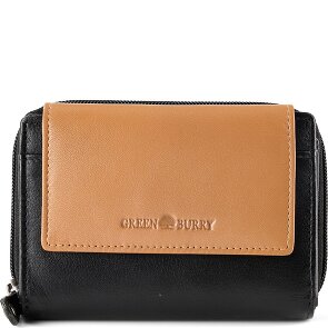 Greenburry Nappa Geldbörse RFID Schutz Leder 14 cm