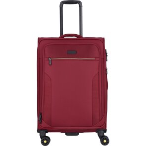 d&n Travel Line 9704 4 Rollen Trolley M 68 cm mit Dehnfalte