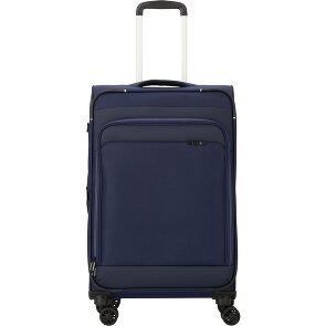 d&n Travel Line 9504 4 Rollen Trolley M 67 cm mit Dehnfalte