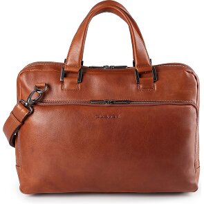 Plevier Vintage Larry Aktentasche Leder 40 cm Laptopfach