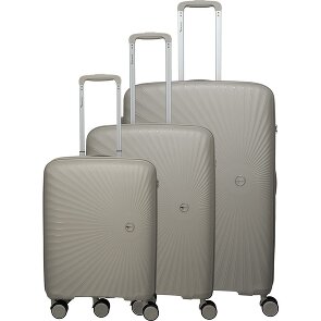 Travelite Tamaris x  Voyaage 4 Rollen Kofferset 3-teilig mit Dehnfalte