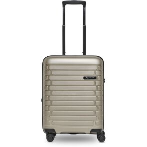 Pactastic Collection 04 THE CABIN + 4 Rollen Kabinentrolley S 55 cm mit Dehnfalte