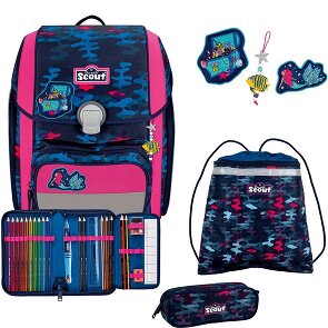 Scout Genius Schulranzen-Set 4-teilig