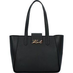 Karl Lagerfeld Skuare Shopper Tasche Leder 34 cm