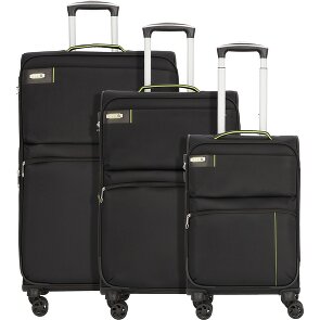d&n Travel Line 6704 4 Rollen Kofferset 3-teilig