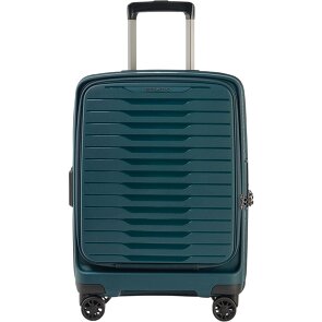 Stratic Novium 4 Rollen Kabinentrolley S 55 cm Laptopfach mit Dehnfalte