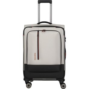 Travelite Crosslite 5.0 4 Rollen Trolley M 66 cm mit Dehnfalte