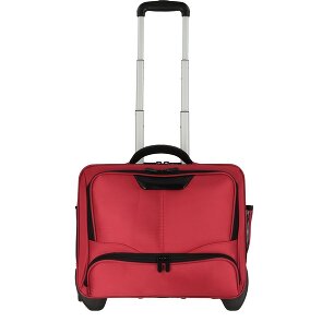 Dermata 2 Rollen Businesstrolley 41 cm Laptopfach