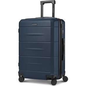 Police London 4 Rollen Trolley 64 cm mit Dehnfalte