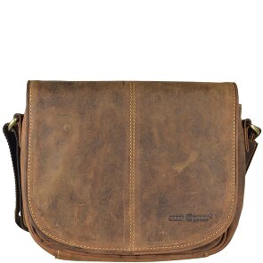 Greenburry Vintage Umhängetasche Leder 28 cm