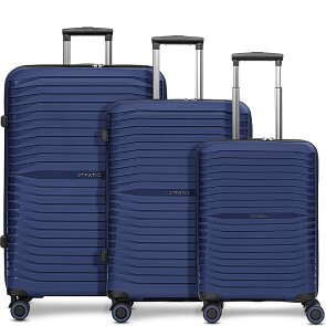 Stratic Shine 4 Rollen Kofferset 3-teilig mit Dehnfalte