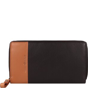 Greenburry Nappa Geldbörse RFID Schutz Leder 19.5 cm