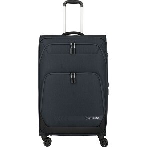 Travelite Kick Off 4 Rollen Trolley L 78 cm mit Dehnfalte