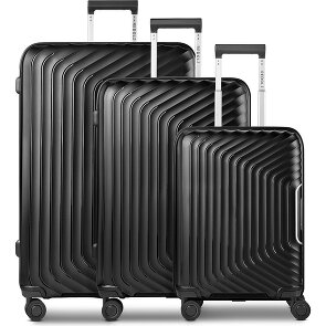 Redolz Essentials 01 4 Rollen Kofferset 3-teilig mit Dehnfalte